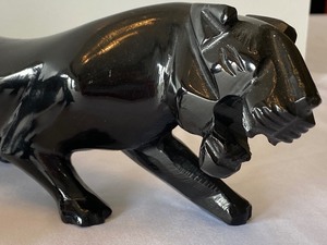 lot 93 image: Three Carved Animal Figurines