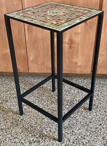 lot 214 image: Terrific Tile Top Table