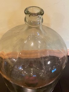 lot 167 image: Six Gallon Glass Wine Jug