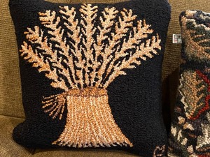 lot 170 image: Two Beautiful Textile Throw Pillows