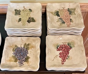 lot 266 image: Tabletop Gallery Cabernet Dishware