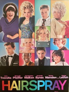 lot 267 image: Wooden Hairspray Poster