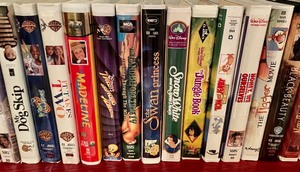 lot 272 image: VHS Tape Grouping including Disney Titles