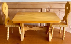 lot 421 image: American Girl Doll Table and Chairs