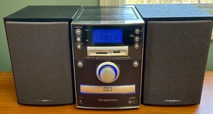 lot 398 image: iSymphony Radio and CD Player with Speakers