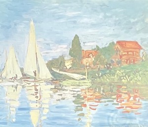 lot 414 image: Framed Print by Claude Monet
