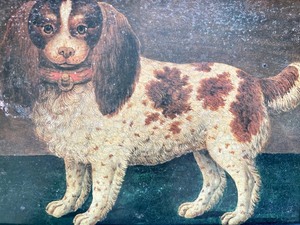 lot 412 image: Adorable Vintage Style Art