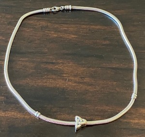 lot 443 image: Pandora Sterling Chain and Pandora Sterling Celtic Bead