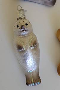 lot 357 image: Old World Christmas Sea Creature Ornaments