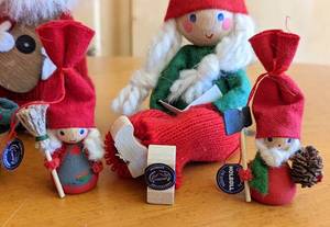 lot 378 image: Adorable Little Scandinavian GnomeDolls