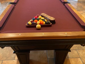 lot 20A image: Brunswick Balke Collender Pool Table