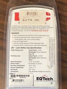 lot A-2 image: EOTech Laser Battery Cap