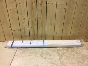 Colm Ivory Cordless Light Filtering Basketweave Polyester Roman Shade 35 in. W x 64 in. L by Madison Park Customer Returns See Pictures