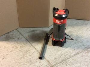 M18 FUEL 18-Volt Lithium-Ion Brushless 1 Gal. Cordless 3-in-1 Backpack Vacuum (Tool-Only) by Milwaukee For Parts Only  Customer Returns See  Pictures