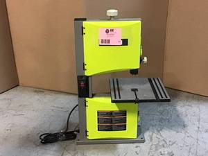2.5 Amp 9 in. Band Saw by RYOBI Customer Returns See Pictures