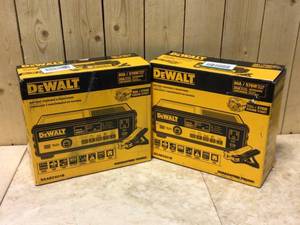 Lot of  30 Amp Automotive Portable Car Battery Charger with 80 Amp Engine Start and Alternator Check by DEWALT Customer Returns See Pictures