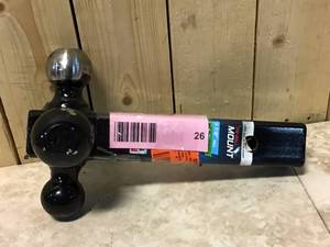 Class 3 Up to 10,000 lb. 1-78 in., 2 in, and 2-516 in. Ball Diameters TriBall Adjustable Trailer Hitch Ball Mount by TowSmart Customer Returns See Pictures