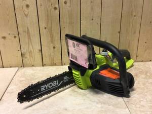 ONE 18V 10 in. Cordless Battery Chainsaw (Tool Only) by RYOBI Customer Returns See Pictures