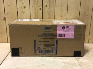 Lot of Contractor Select 8 in. Selectable CCT Ultra Slim Canless Integrated LED White Recessed Light Trim by Juno Customer Returns See Pictures
