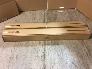 Lot of X2 Rodent Proof Garage Door Seal Kit - 8ft. x 1.75in. x 1.75in. Individual Pest Control Retainer by Xcluder Customer Returns See Pictures