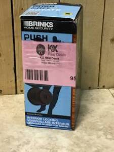 Brinks Door Knob - Open Box - Review all pictures
