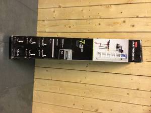 lot 21 image: Rubbermaid All-In-One FastTrack Garage Storage Rail System Tool Kit (7-Piece) open box