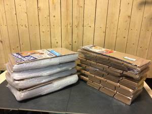 lot 22 image: Pratt Retail Specialties Glass Divider Moving Kit (2-Pack) Open box