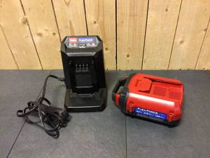 lot 40 image: Toro Flex-Force Power System 60-Volt Max 2.5 Ah Lithium-Ion L135 Battery With charger open box