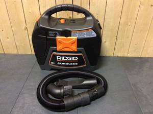 RIDGID 3 Gal. 18-Volt Cordless Handheld WetDry Shop Vacuum (Tool Only) Customer returns see Pics