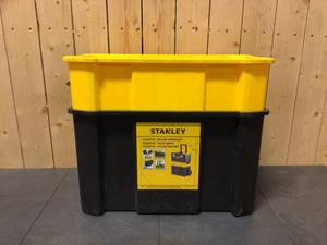 Storage Yellow Stanley Box - Good Condition - Review all pictures