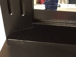 Small Living Room Cabinet - Review all pictures - has damage on the side