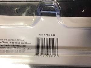 Architectural Mailboxes 4 in. x 4 in. Post Adapter in Black with 3 Mailbox Mounting Options - Good Condition - Review all pictures