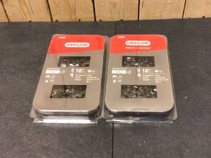 Lot of 2 Chainsaw Blades - In good condition - review all pictures