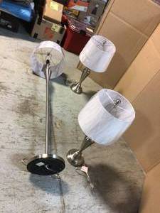 Mix Lot of 3 Lamps - Used - Review all pictures