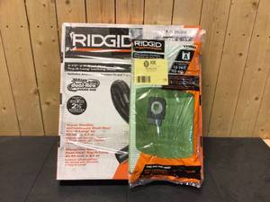 RIDGID 2-12 in. x 7 ft. Dual-Flex Tug-A-Long Locking Vacuum Hose for RIDGID WetDry Shop Vacuums - Good Condition - Review all pictures