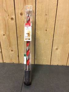 DIABLO 34 in. x 13 in. High Speed Steel Auger Bit - Good Condition - Review all pictures
