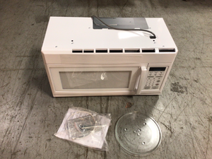 1.6 cu. ft. Over the Range Microwave in White - Good Condition - Review all pictures