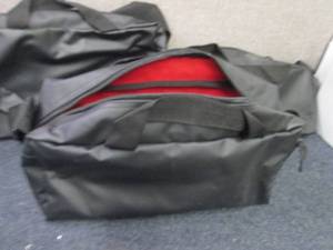 3 Black Curaplex Utility Duffel Bag...