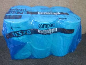 Compact Coreless 2-Ply Toilet Paper...