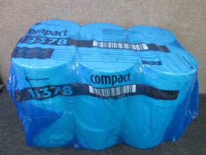 Compact Coreless 2-Ply Toilet Paper...