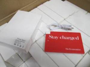 Box of 2500 mAh Power Banks ...