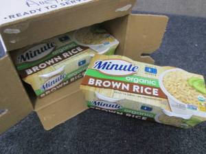 Case of 8-2pks Minute Rice Organic ...