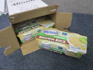 Case of 8-2pks Minute Rice Organic ...