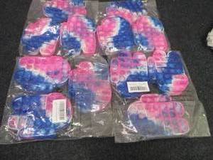 4 - 3pks Pop-it Toys...