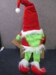 Grinch Gnome Tree Topper...