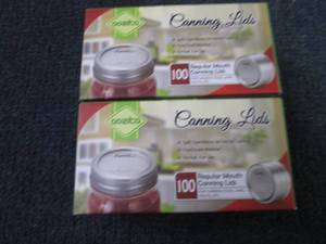 200 Aozita Regular Canning Lids...