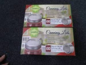 200 Aozita Regular Canning Lids...