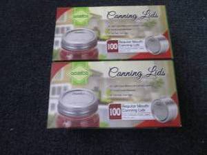 200 Aozita Regular Canning Lids...