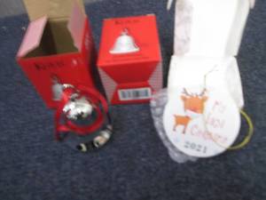 3 - 2021 Christmas Ornaments...