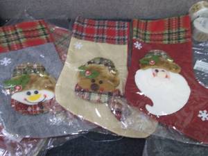 2- 3pks Christmas Stockings...